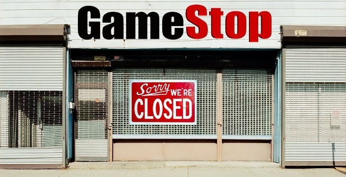 Gamestop cartello siamo chiusi